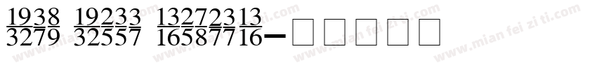 Silk Seri meduim字体转换